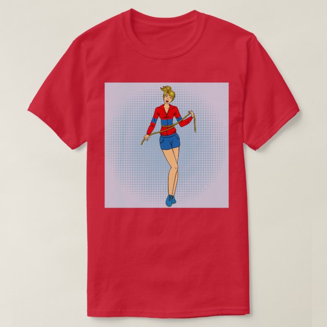Camiseta Mujer con el tesoro Fitness y cuidado de la salud (Diseño del anverso)