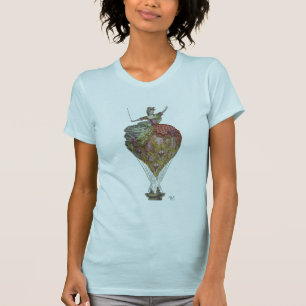 Camiseta Mujer con globo aerostático 3