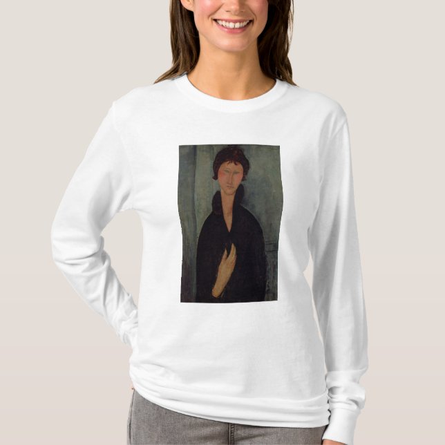 Camiseta Mujer con los ojos azules, c.1918 (Anverso)