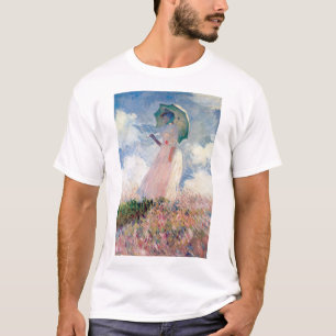 Camiseta Mujer con Parasol, Claude Monet, 1886