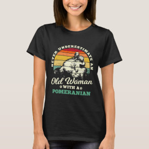 Camiseta Mujer Con Pomerania