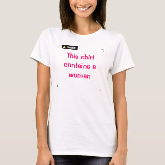 Camiseta Mujer con precaución