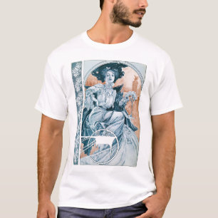 Camiseta Mujer con Rosa, Mucha