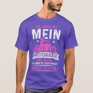Camiseta Mujer con Sayings de motociclismo