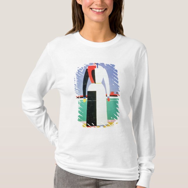 Camiseta Mujer con un rastrillo, c.1928-32 (Anverso)