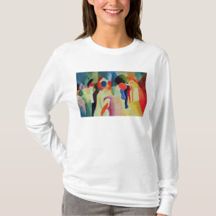 Camiseta Mujer con una chaqueta amarilla, 1913