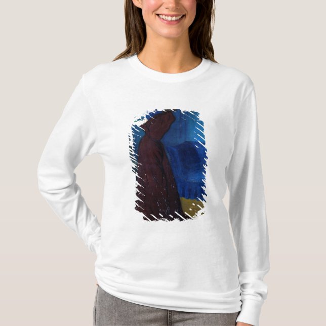 Camiseta Mujer con una jaula de pájaros (Anverso)
