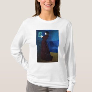 Camiseta Mujer con una jaula de pájaros