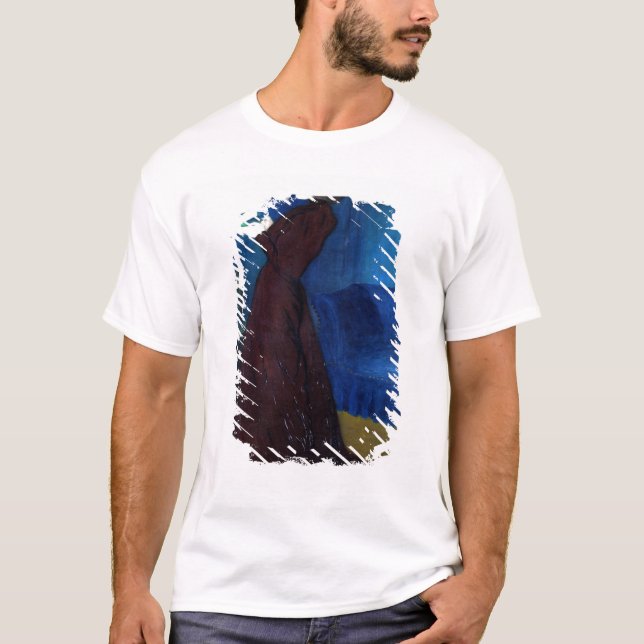 Camiseta Mujer con una jaula de pájaros (Anverso)