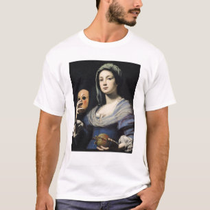 Camiseta Mujer con una máscara 2