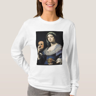 Camiseta Mujer con una máscara 2