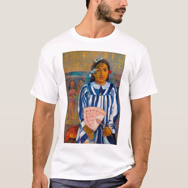 Camiseta Mujer con ventilador, Gauguin (Anverso)
