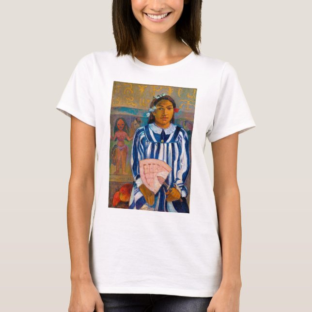 Camiseta Mujer con ventilador, Gauguin (Anverso)