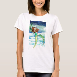 Camiseta Mujer contra un cielo que rabia