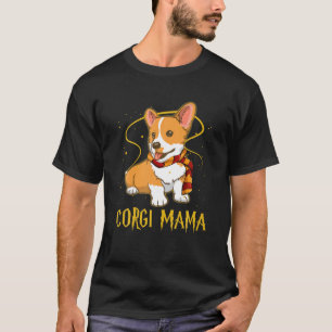 Camiseta Mujer Corgi Perro Mom Graciosa Regalo del Día de l