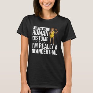 Camiseta Mujer Cráneo ADN Hombre de Neandertal 1