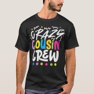 Camiseta Mujer Crazy Cousin Crew VNeck
