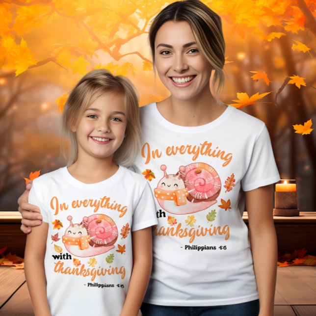 Camiseta Mujer cristiana de Acción de Gracias (Subido por el creador)