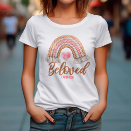 Camiseta Mujer cristiana querida con la cosecha de la Bibli