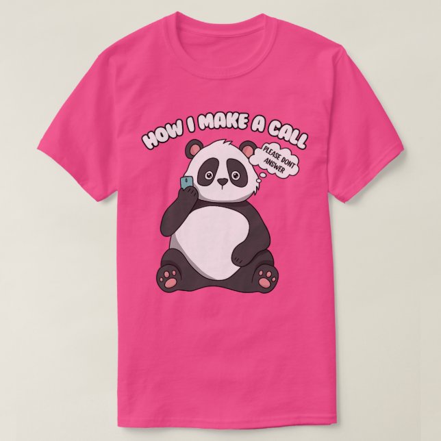 Camiseta Mujer Cute Panda Bear Premium (Diseño del anverso)