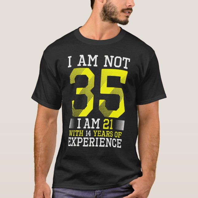 Camiseta Mujer de 35 años (Anverso)