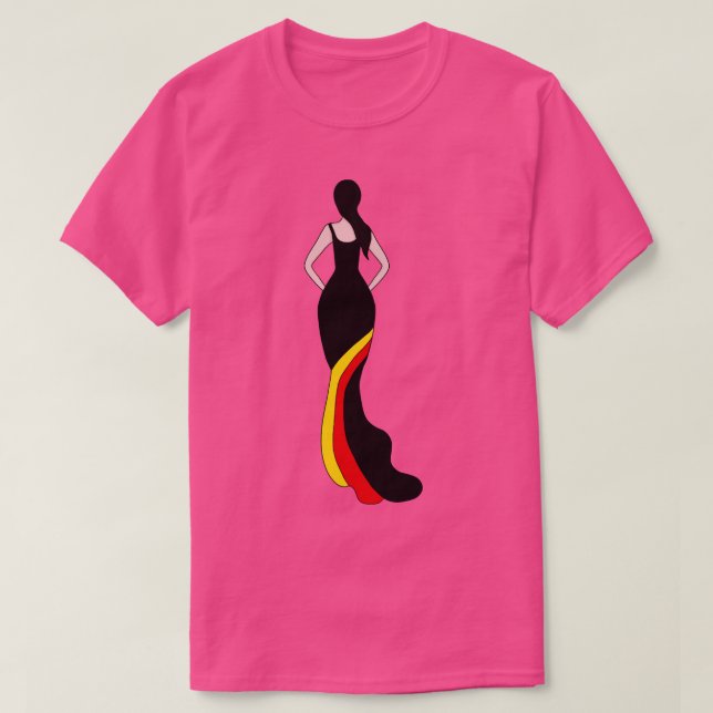 Camiseta Mujer de Alemania (Diseño del anverso)