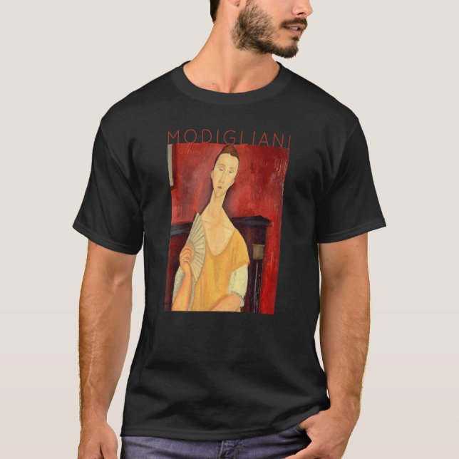 Camiseta Mujer De Amedeo Modigliani Con Hincha De Artistas (Anverso)