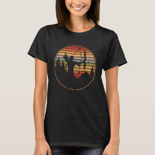 Camiseta Mujer de Arquería Retro Deportes Arquera Cazadora 
