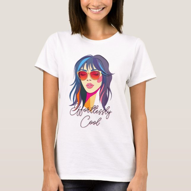 Camiseta Mujer de arte pop de Guay (Anverso)