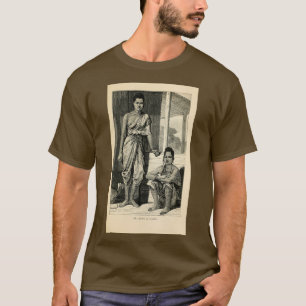 Camiseta Mujer de Bangkok Tailandia grabando en madera desd