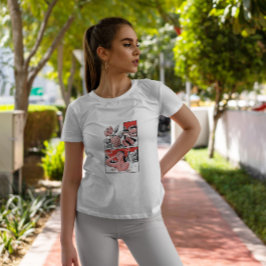 Camiseta Mujer de baño japonesa