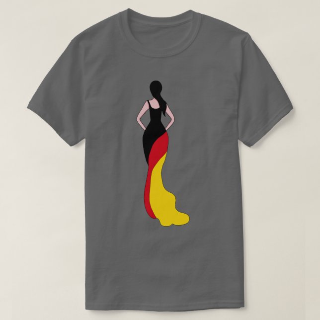 Camiseta Mujer de Bélgica (Diseño del anverso)