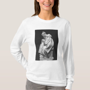 Camiseta Mujer de Boulonnaise que alimenta a su niño