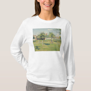 Camiseta Mujer de Camille Pissarro el en el prado en