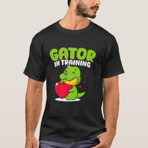 Camiseta Mujer de dibujos animados amante de los caimanes d