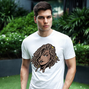 Camiseta Mujer de Dreadlocks