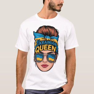 Camiseta Mujer de estilo retro de Ucrania Gráfico Orgullo c
