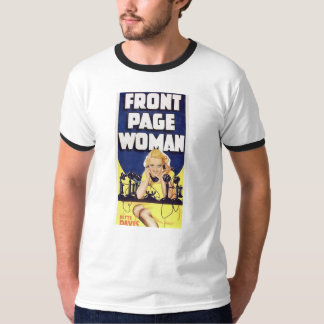 Camiseta "Mujer de Front Page "
