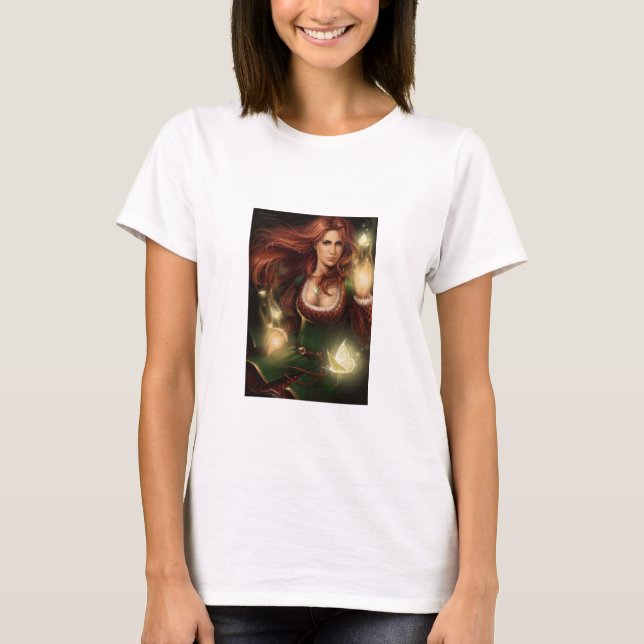 Camiseta Mujer De Fuego (Anverso)