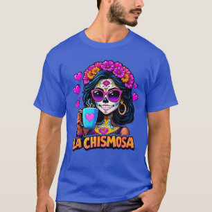 Camiseta Mujer de Lotería Mexicana Divertida La Chismosa Fi