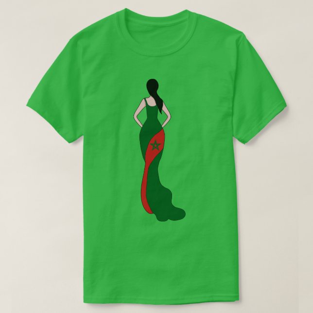 Camiseta Mujer de Marruecos (Diseño del anverso)