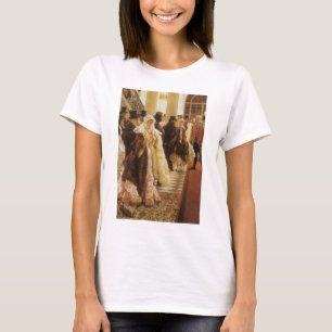 Camiseta Mujer de Moda de Tissot, Arte Victoriano Antiguo