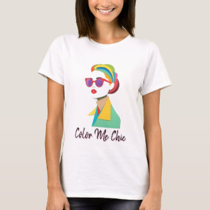 Camiseta Mujer de Moda vibrante