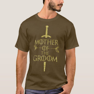 Camiseta Mujer de oro de la madre del novio