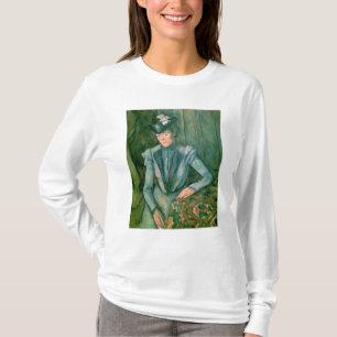 Camiseta Mujer de Paul Cezanne el   en el azul 1900-02