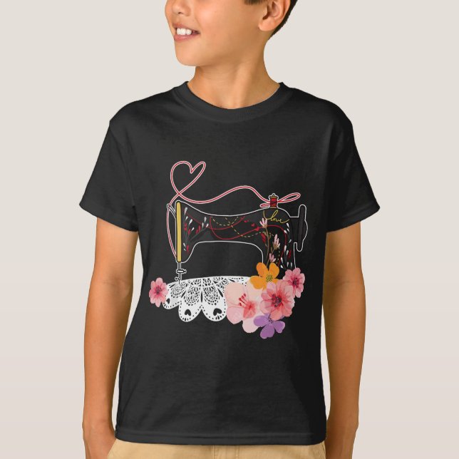Camiseta Mujer de regalo de sembrador de costura sastre sew (Anverso)