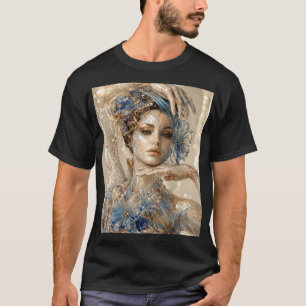 Camiseta Mujer de Vidrio Soplado – Mosaico Micro 3D Vertica