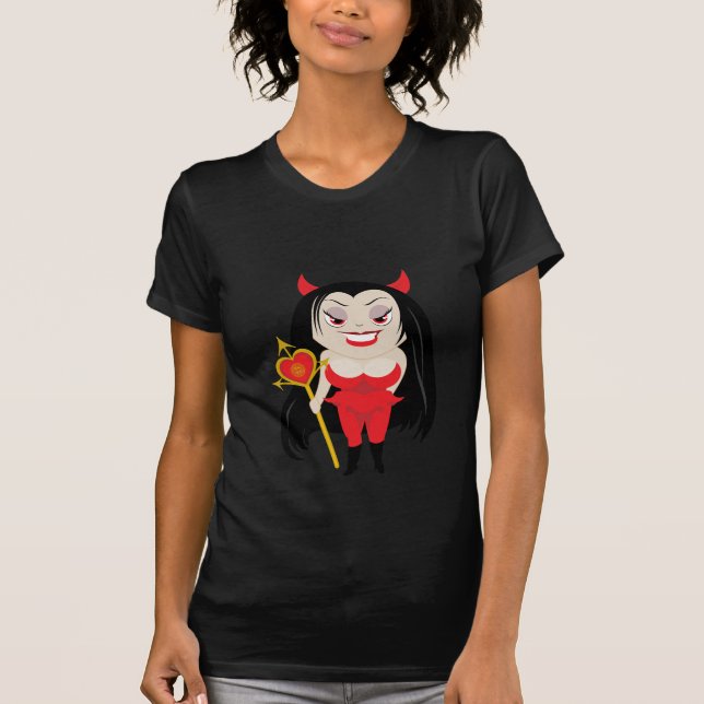 Camiseta Mujer del diablo (Anverso)