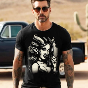 Camiseta Mujer del diablo caliente
