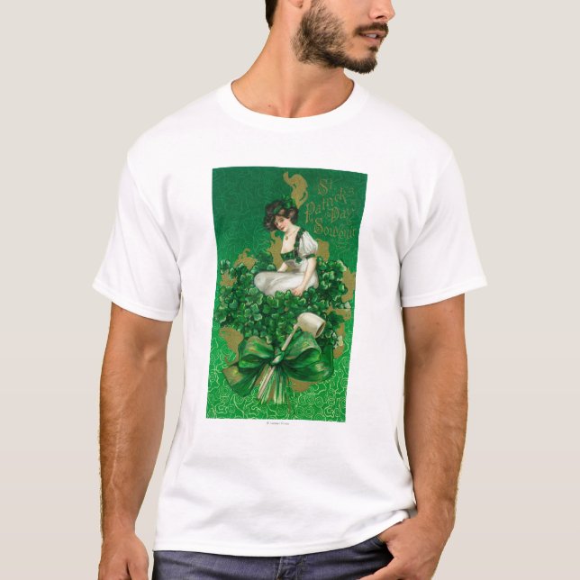Camiseta Mujer del recuerdo del día de St Patrick en escena (Anverso)